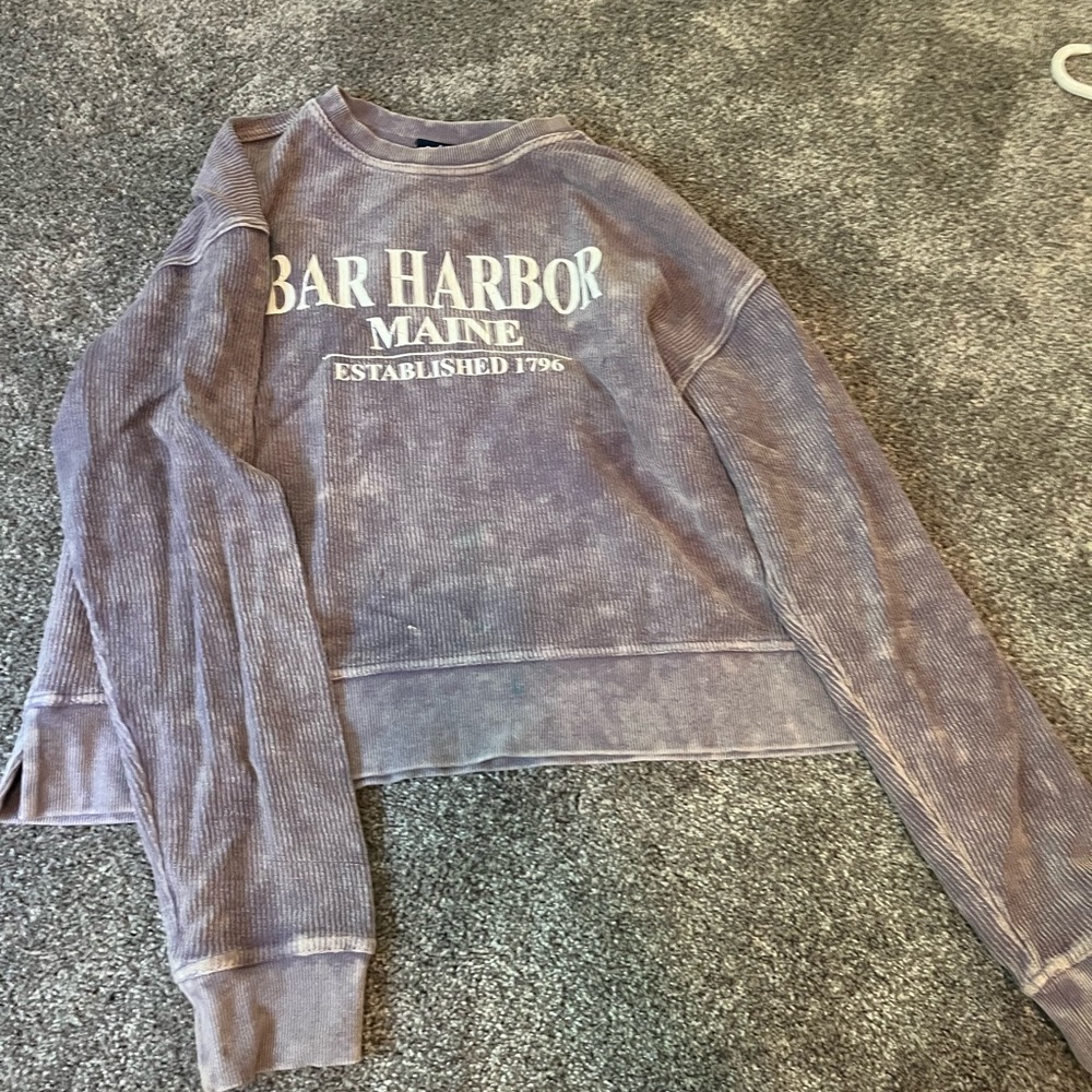 Bar harbor Maine crewneck
